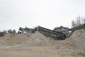 Concassage mobile à Lyon pour recycler vos déchets de chantier